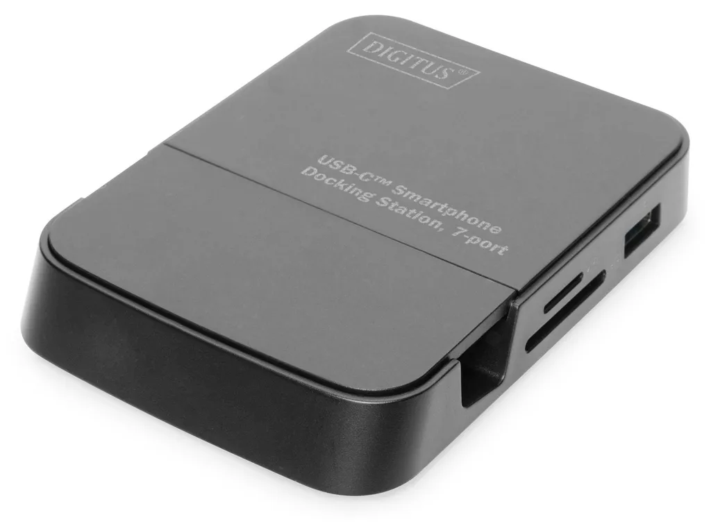 Station d'accueil smartphone USB-C 7-en-1 avec support et HDMI 4K Digitus - 2