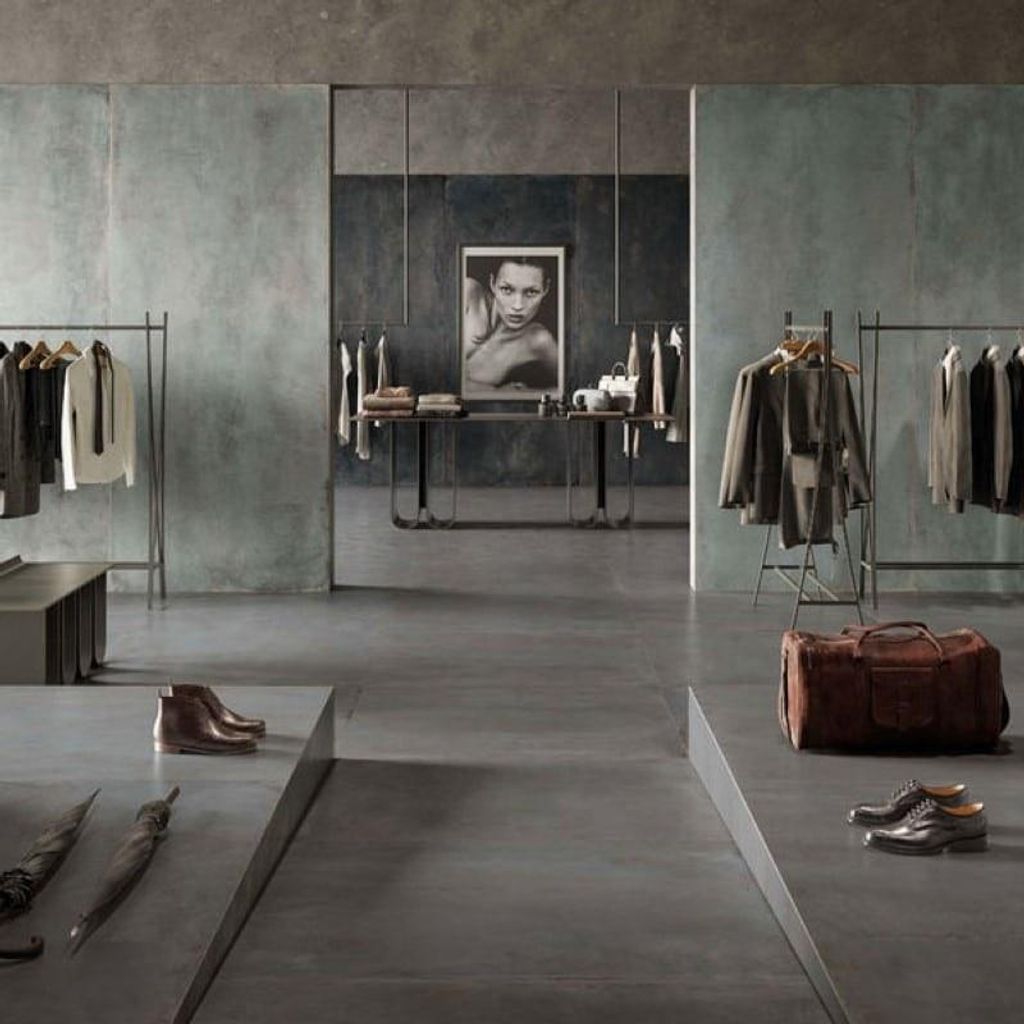 CASA39 Fliesen Metalloptik Grau 60x60 cm Casalgrande Padana Fusion