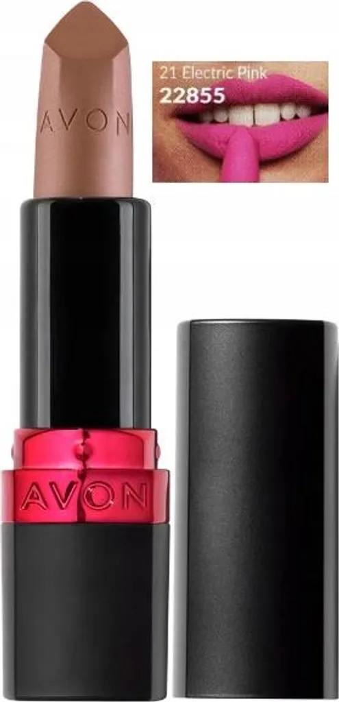 Look Labbra Pop con AVON Rosa Elettrico Opaco | Shop Online