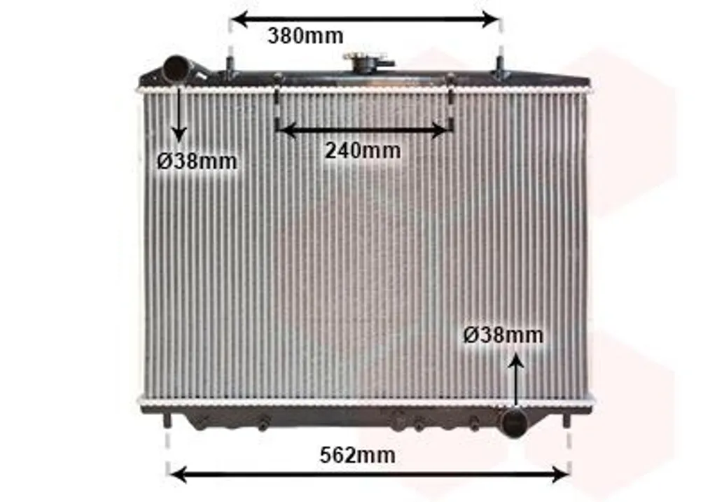 Radiateur moteur pour OPEL Frontera B SUV idéal trajet tout-terrain