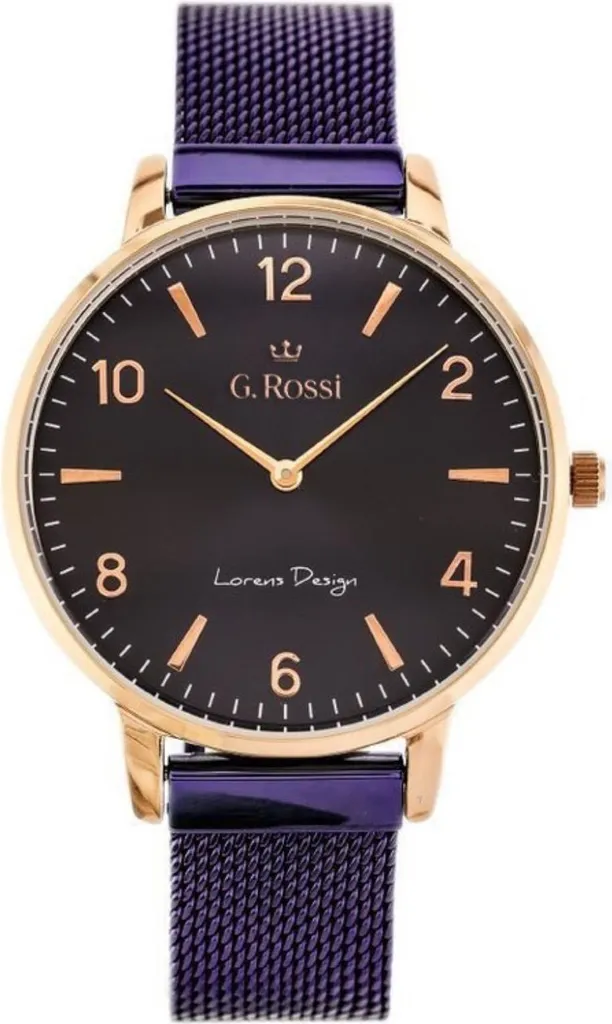 Montre G. Rossi 12177B27G3 - Montre Femme Élégante en Acier Inoxydable