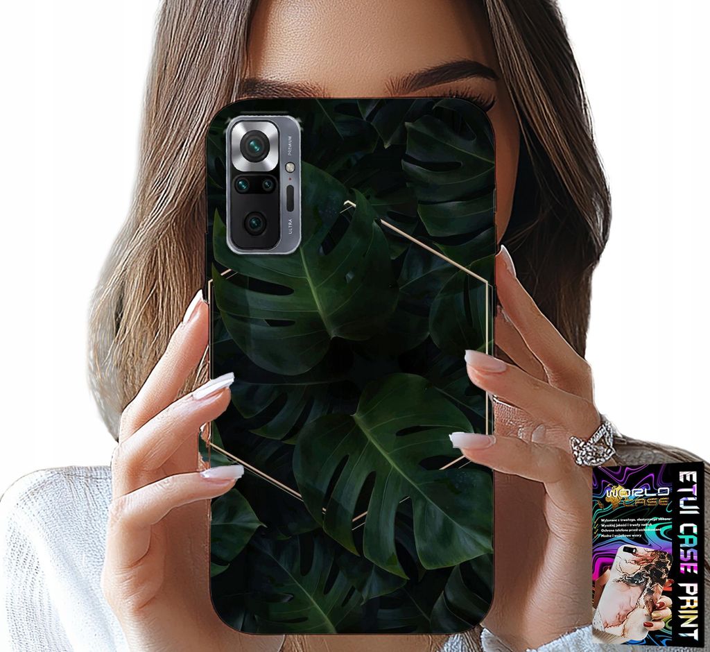 Fall Für Xiaomi Note 10 Pro - Elegante Blätter Modische Fall Designs