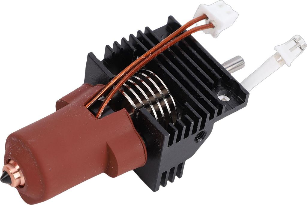 Extruder-Heißluftdüsen-Kit Ersatz für K1 K1 Max K1C 3D-Drucker Ganzmetall-Integriertes Design Upgrade Keramik-Heizblock Hotend Kit
