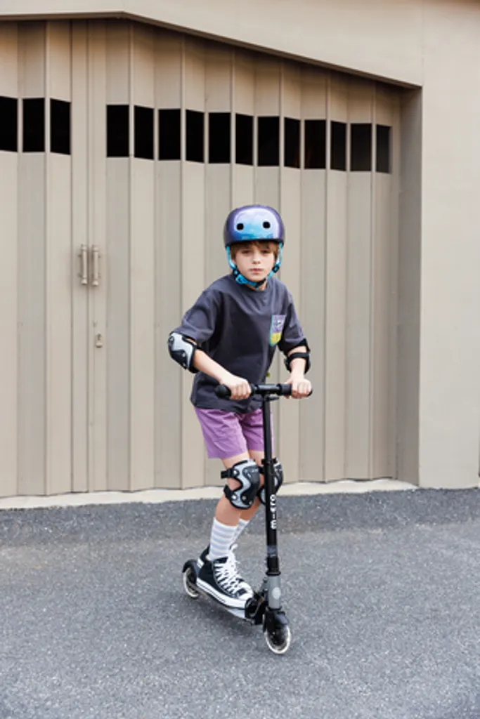 Trottinette Micro Sprite LED Silverchrome pliable pour enfants - 7