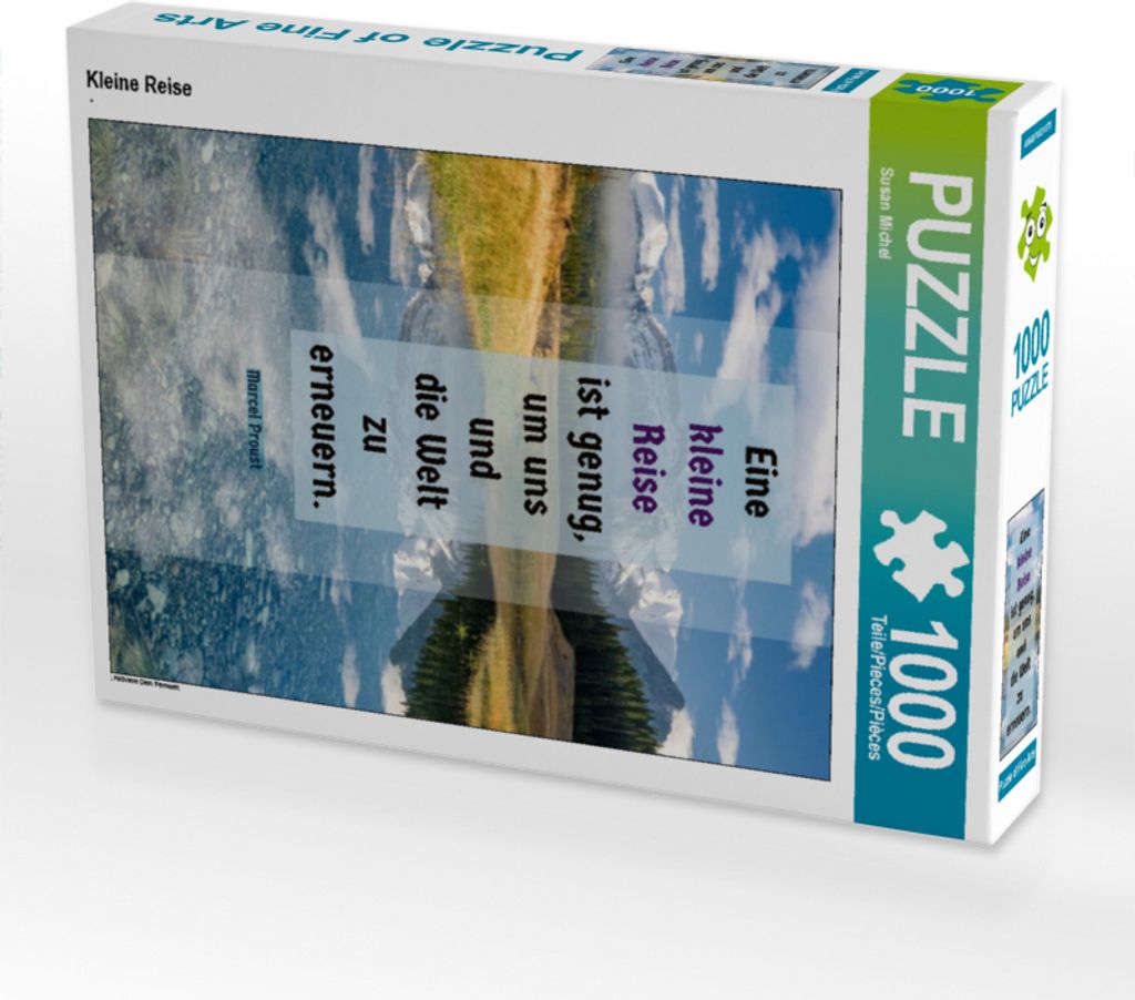 CALVENDO Puzzle Kleine Reise | 1000 Teile Lege-Größe 64x48cm Foto-Puzzle für glückliche Stunden