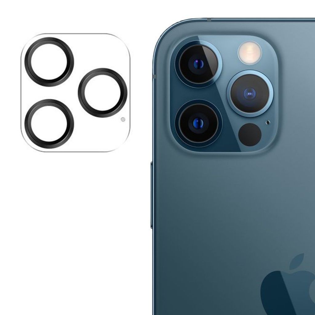 Joyroom Kameraschutzglas für iPhone 12 Pro - Stilvoller Schutz in Schwarz KP14022