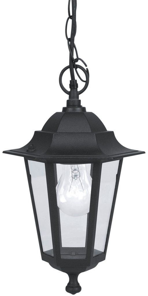 Suspension Laterna Noire Design Lanterne Extérieure Image du produit 