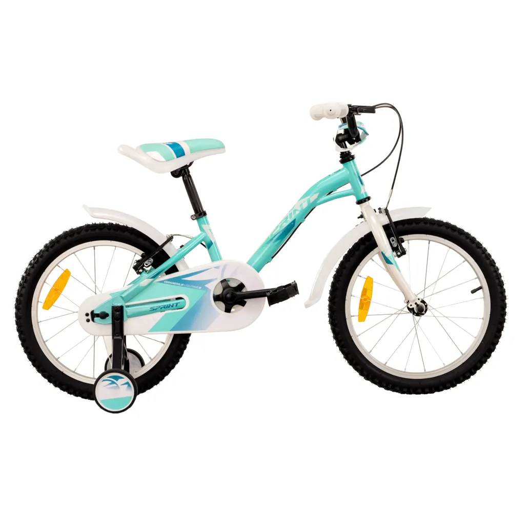 Vélo Enfant 18" SPRINT ALICE - Monovitesse Idéal Débutants & Balades