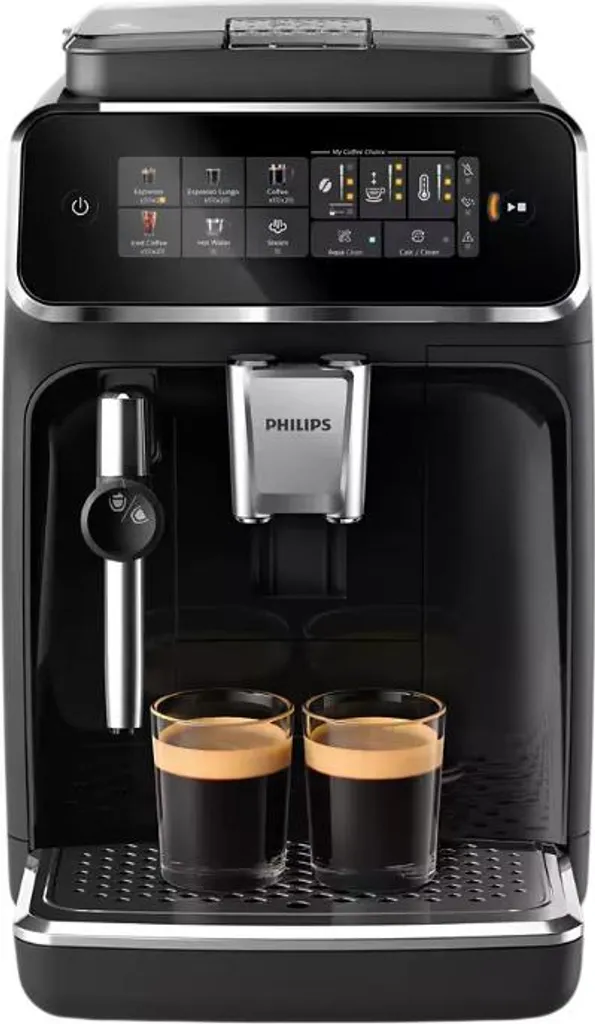 Machine expresso broyeur Philips 3300 EP3321/40 Noir avec mousseur à lait