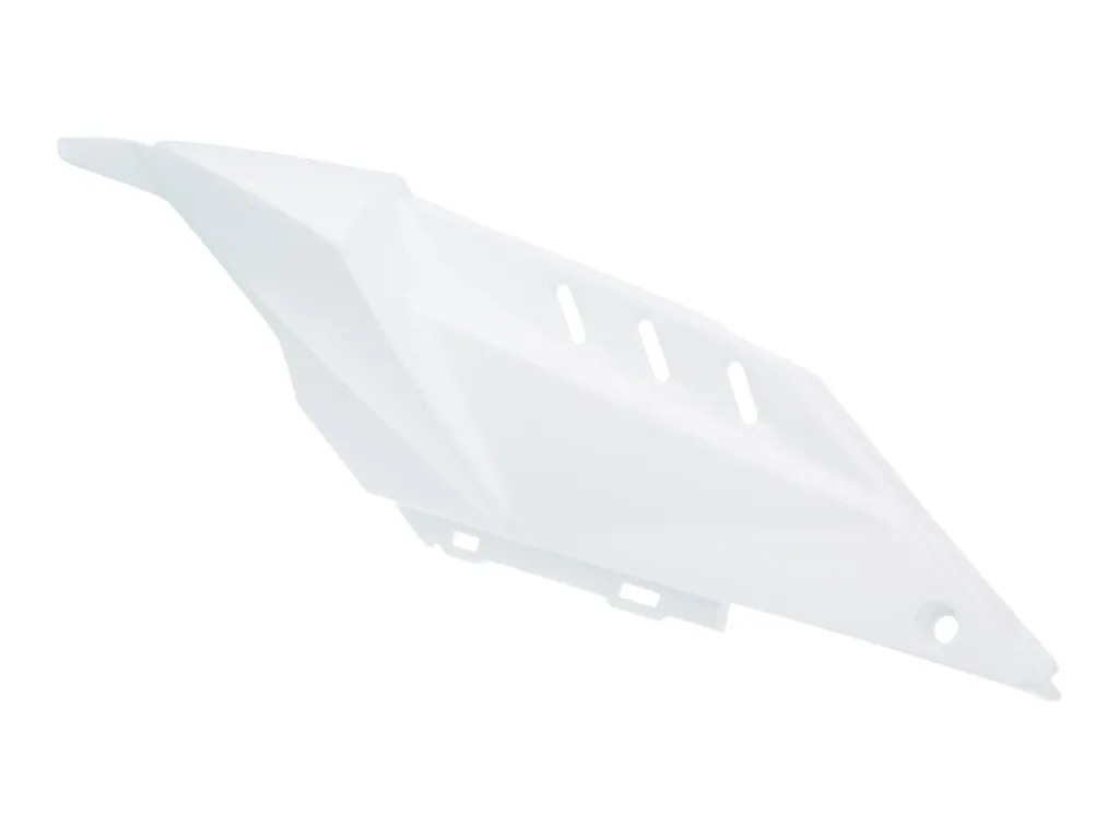 Couvercle latéral droit blanc OEM pour Aprilia RX et SX 2006-2017