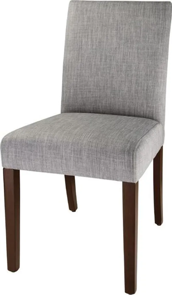 Chaise de salle à manger grise lot de 2 Bolero Chiswick design moderne