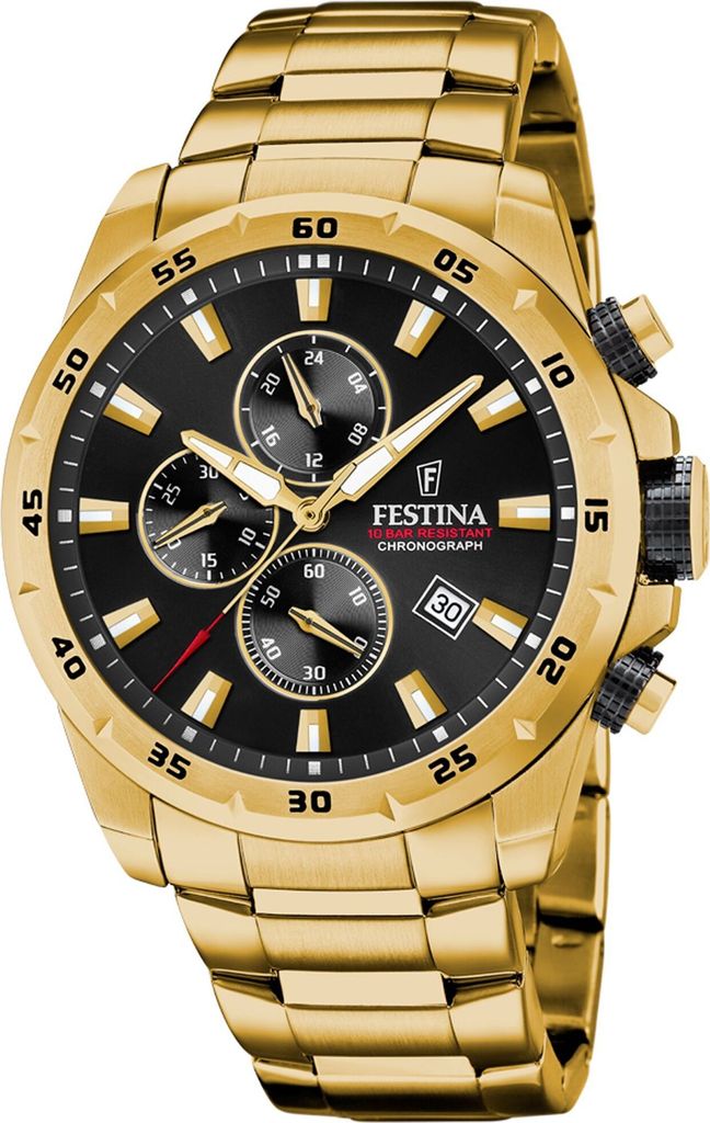 Festina Herrenuhr F20541-4 gold