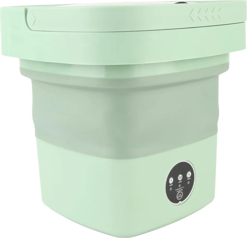Mini lave-linge pliable automatique pour linge délicat et petit format - 4