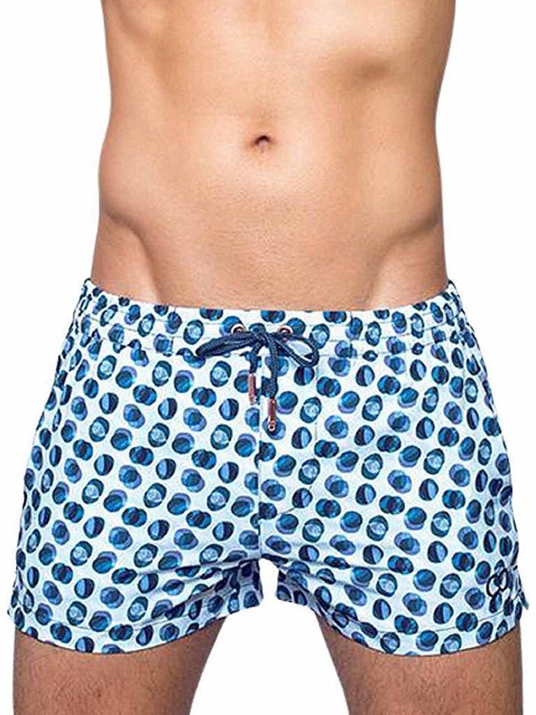 2Eros Print Swim Shorts S50 Bubbles L