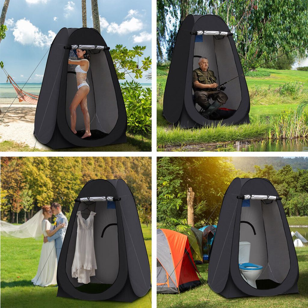 CLIPOP Pop up Duschzelt, Campingzelt, mit Tragetasche für Produktbild 8