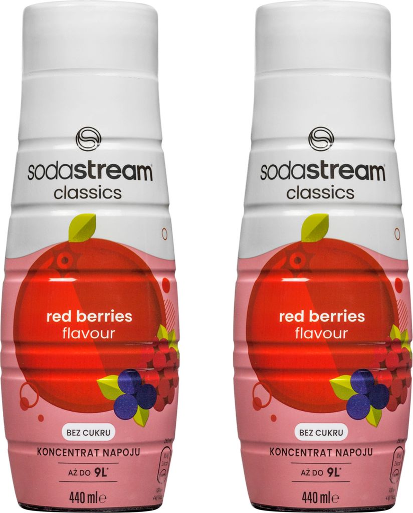 SodaStream Sirup Waldfrüchte 2x440ml Getränkesirup ohne Produktbild 