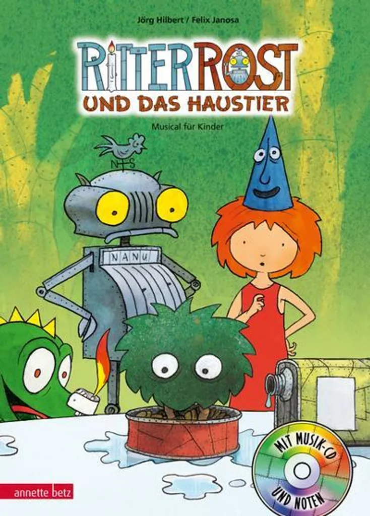 Ritter Rost und das Haustier - Livre CD avec Chansons et Humour