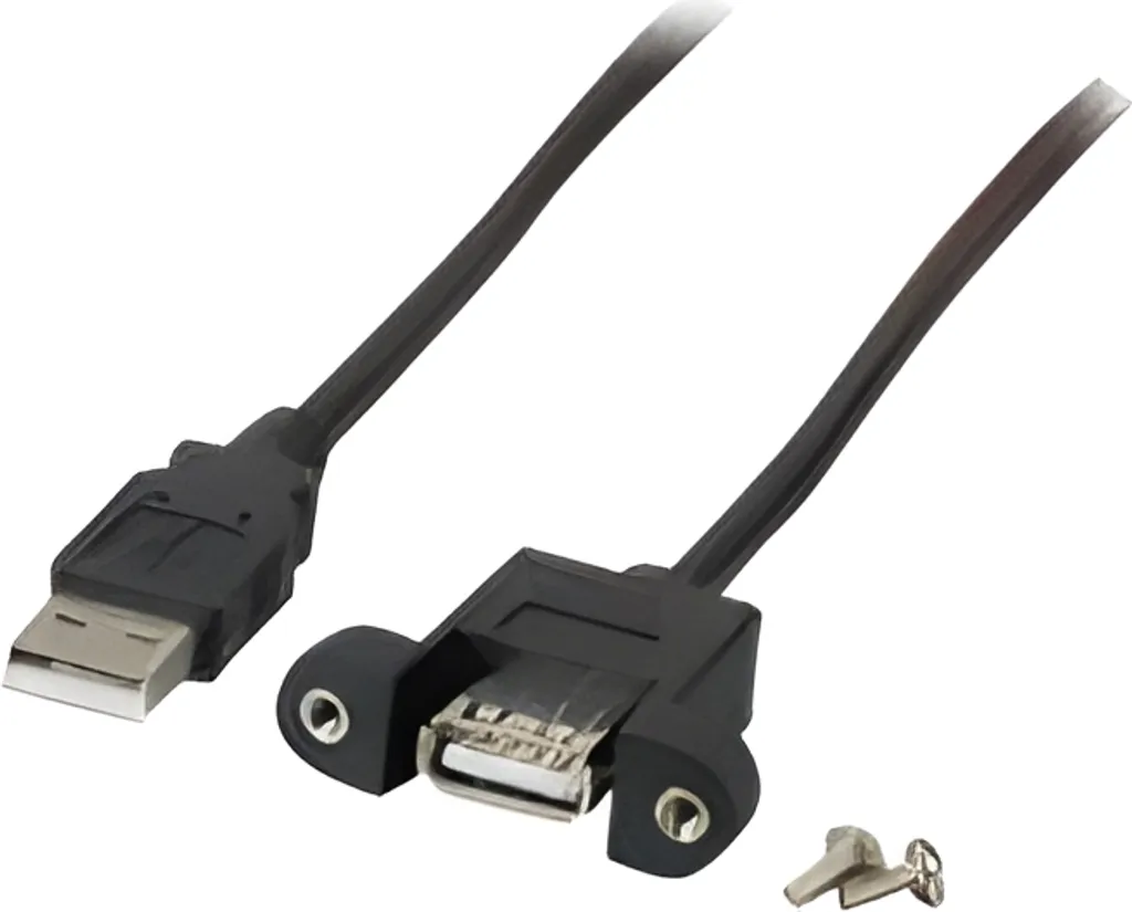 Prolunga USB 2.0 EFB K5291SW.3V2 da Incasso 3m - Qualità Professionale
