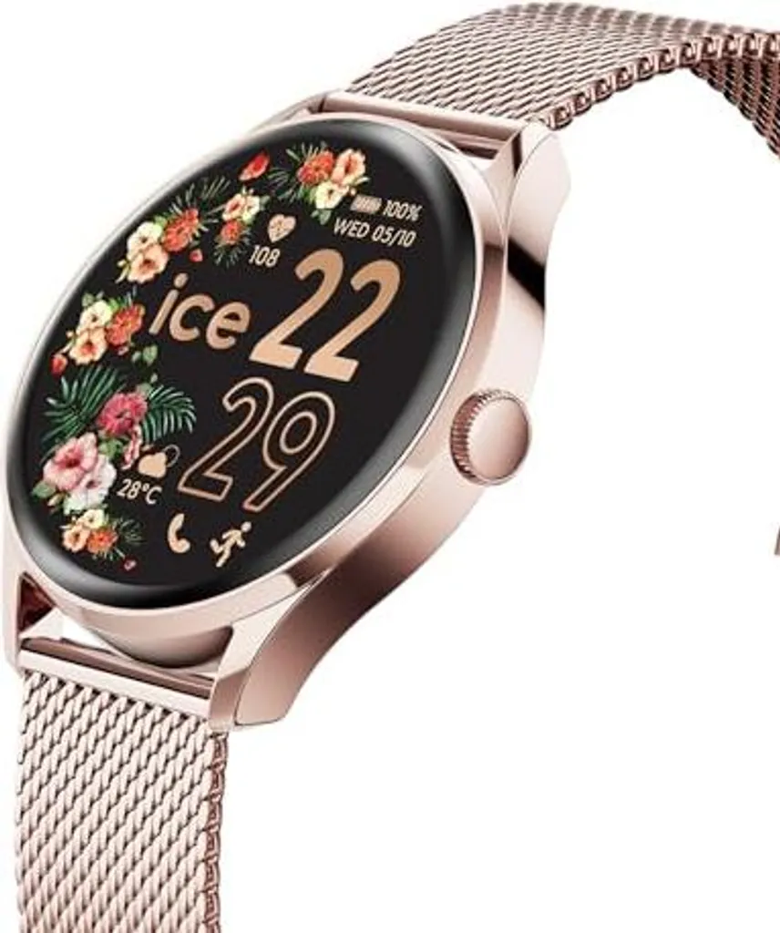 Restez connectée avec style : Ice Smart 2.0 Rose Gold écran AMOLED fluide