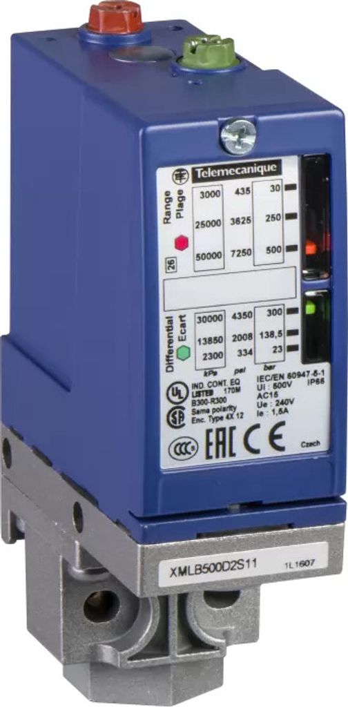 Schneider Electric XMLB500D2S12, Kabelgebunden, IP66, Class I IEC 1140Class I IEC 536Class I NF C 20-030, 35 mm, 75 mm, 113 mm