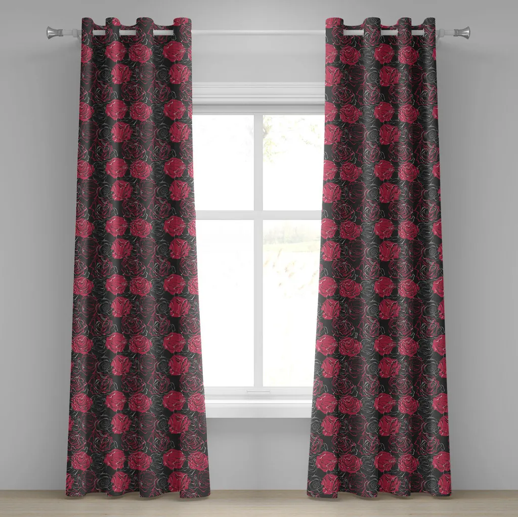 Tende Moderne ABAKUHAUS 280x245cm Rose Magenta | Lavabili in Lavatrice