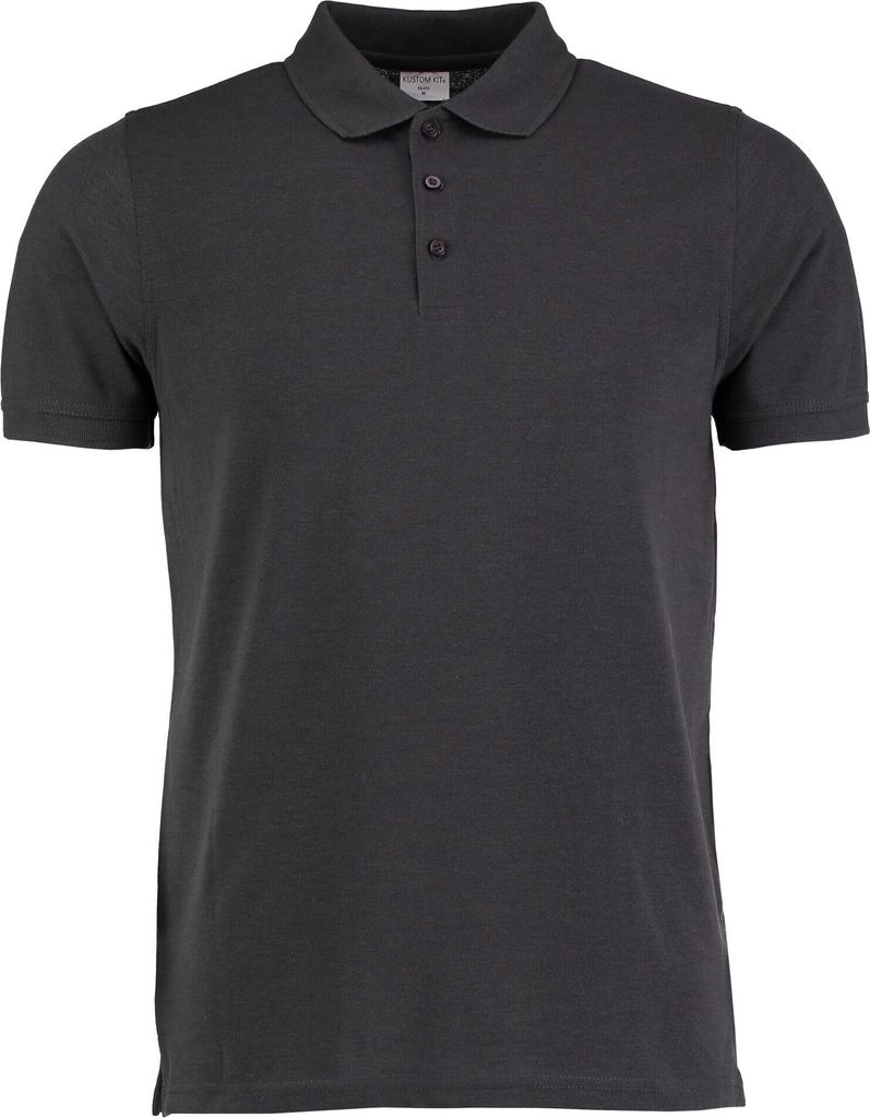 Kustom Kit - "Klassic" Poloshirt Schwer für Herren BC5432 (XS) (Graphit)