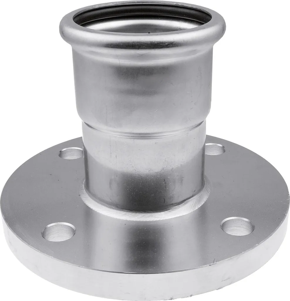 Bride plate PN16 Inox DN100 pour tube 108 mm raccordement industriel