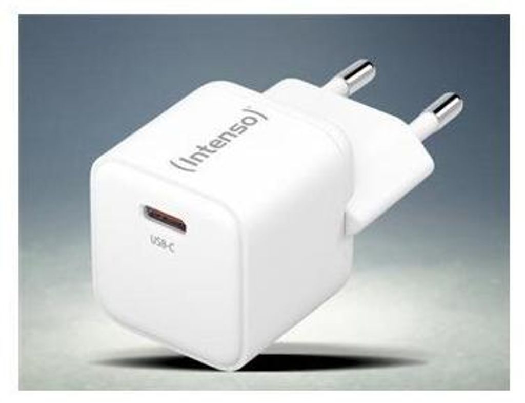 Intenso Power Adapter 1x USB-C 30W GaN White Immagine del prodotto 