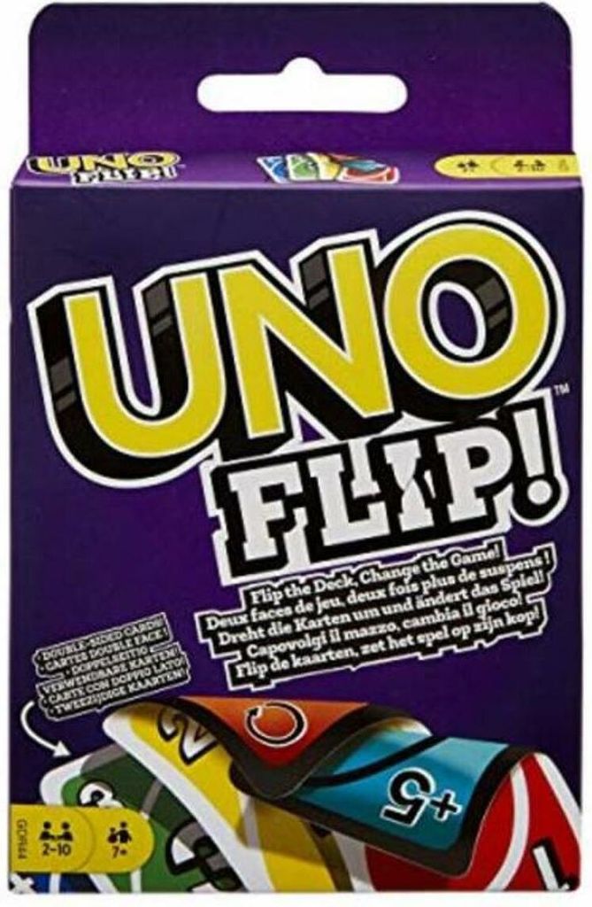 Tischspiel Mattel UNO Flip