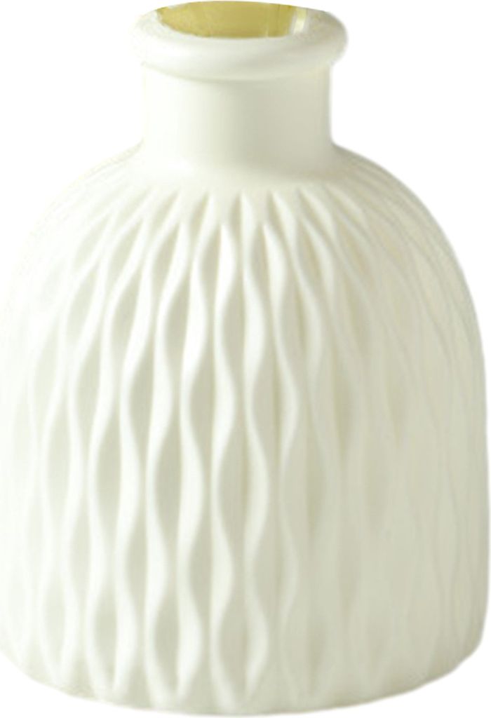 Blume Vase Unbreakable European Style Solid Color Moderne runde Eröffnung Desktop Dekoration Plastikpflanzenvase Haushaltsmittel Hauswarming Gesch...