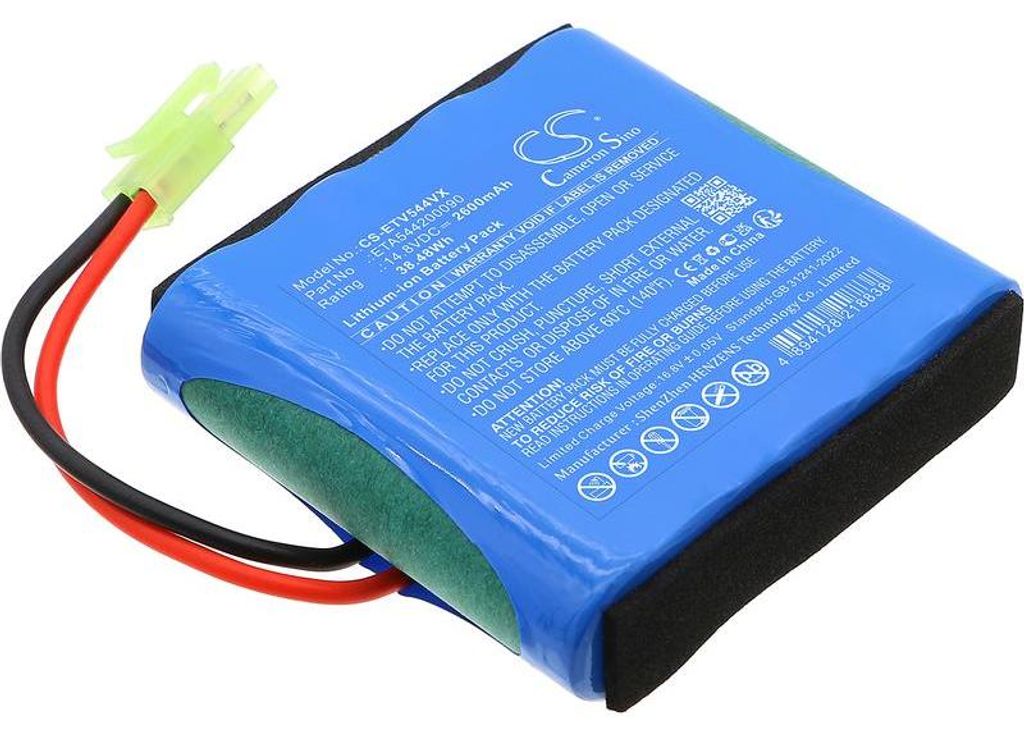 Baterie pro ETA 5442 Verto, 2600 mAh, Li-Ion Obrázek produktu 