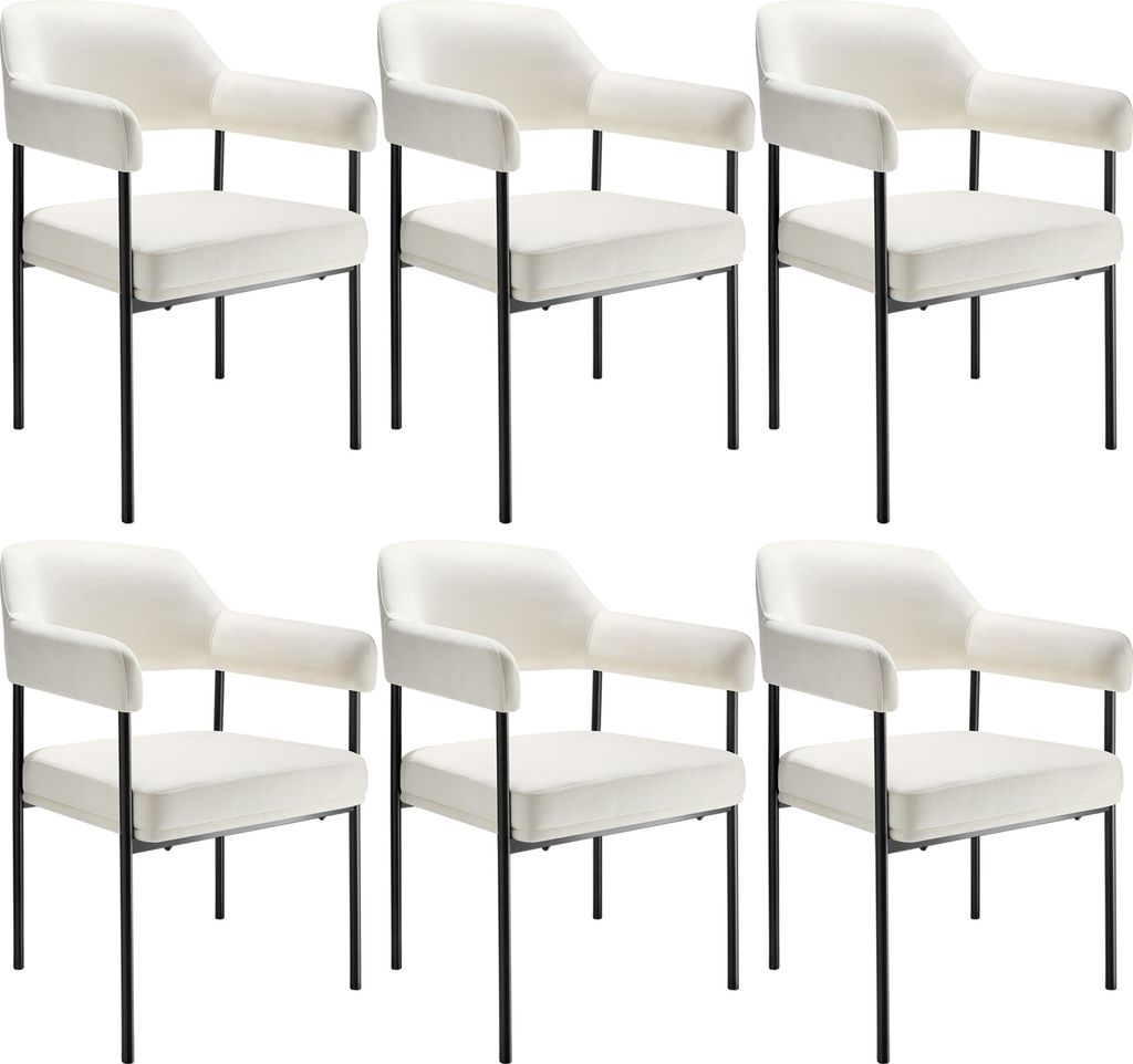 tectake® Křeslo Doé čalouněné 58 x 62 x 85 cm Obrázek produktu 