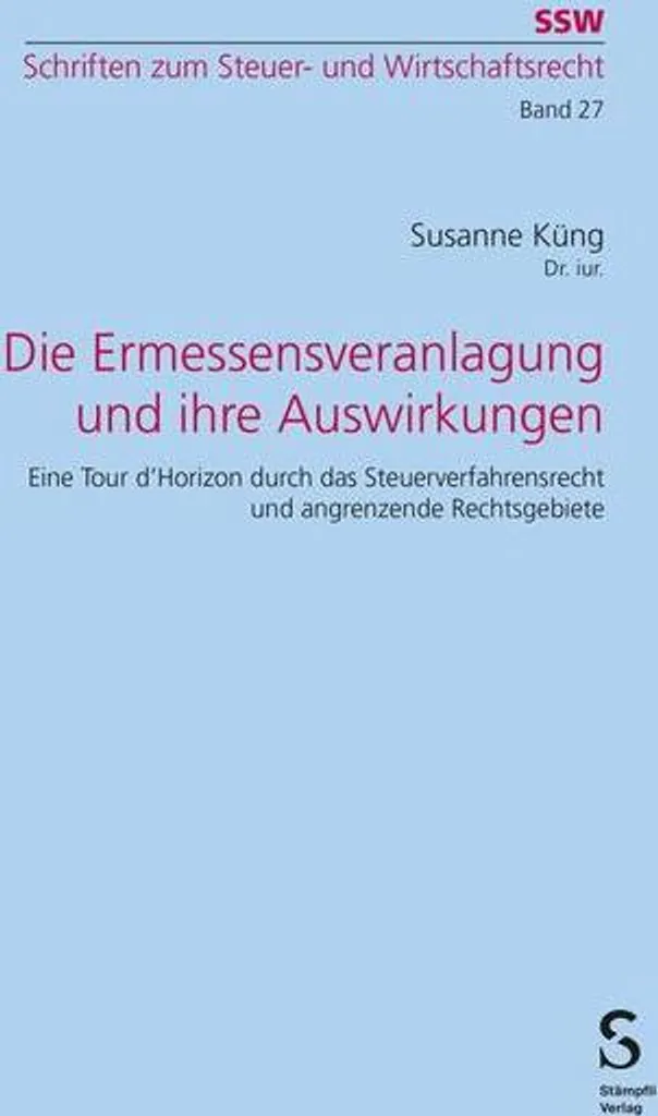 Taxation d'Office : Die Ermessensveranlagung und ihre Auswirkungen 398p