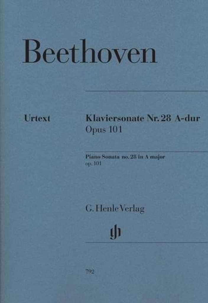Ludwig van Beethoven - Klaviersonate Nr. 28 A-dur op. 101