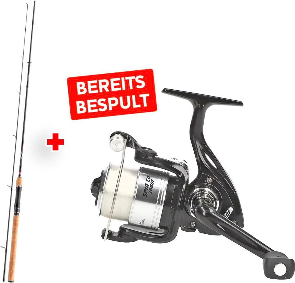 Spincombo Forelle Barsch Angelset Combo Ninja X Spin 2.10m Produktbild 