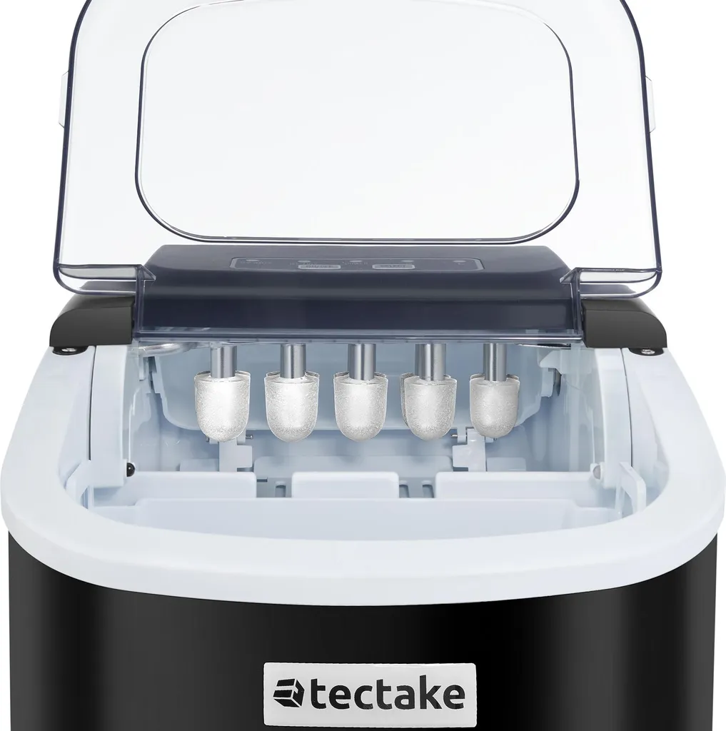 Machine à glaçons ARCTIC Noire 1,2L - 2 Tailles avec Arrêt Automatique - 8