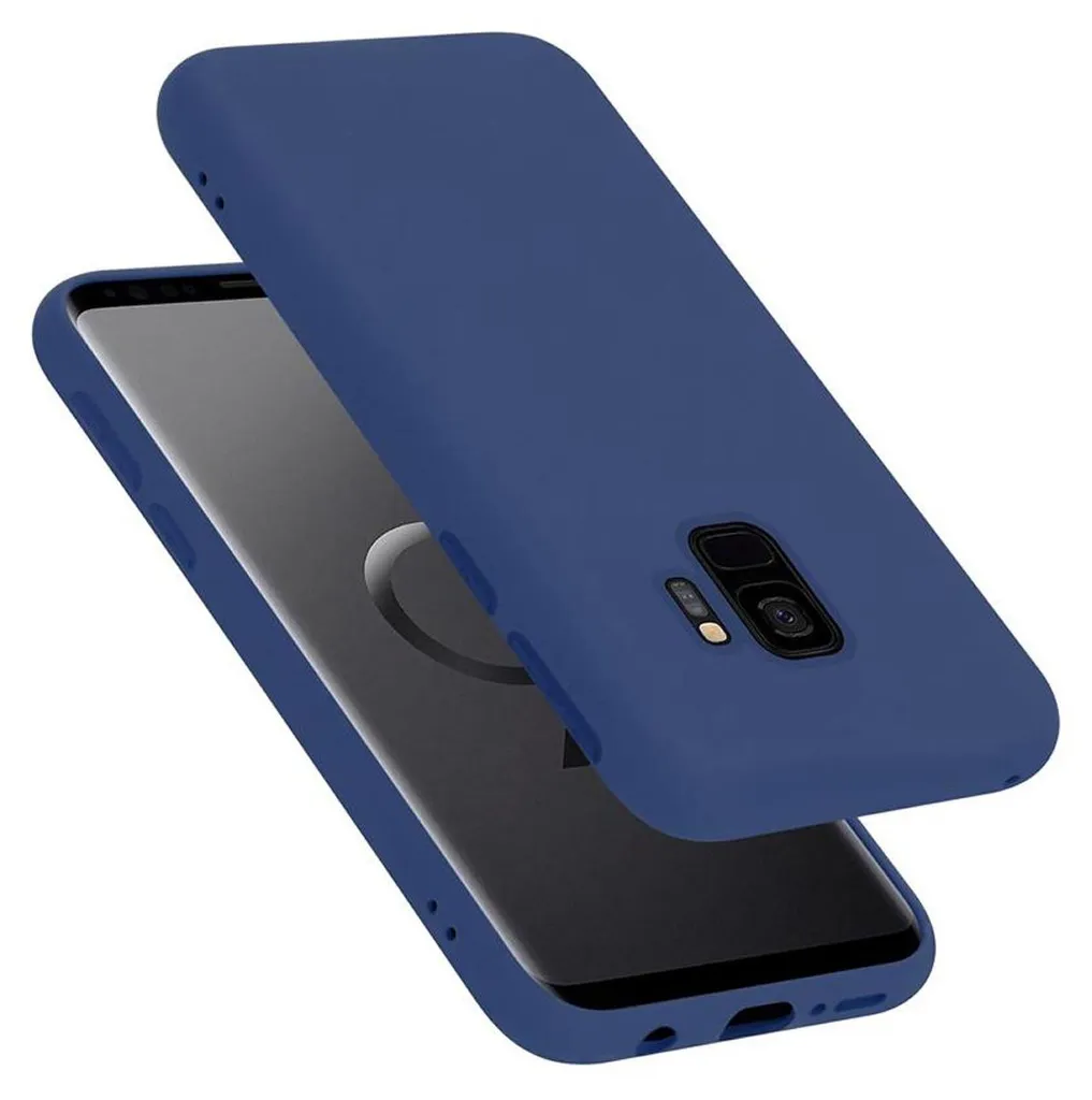 Custodia Samsung S9 Blu Cadorabo - Design Sottile e Colore Elegante