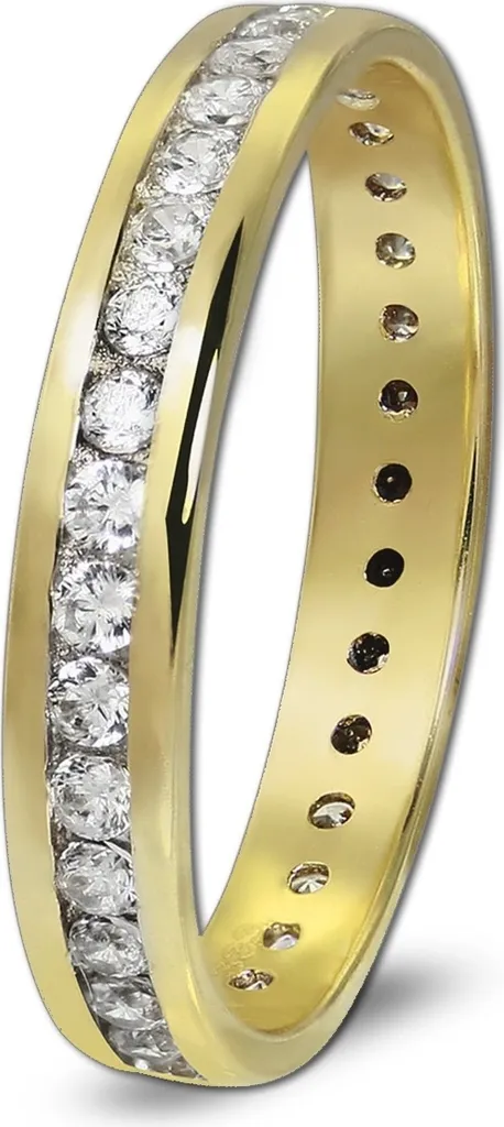 Bague or jaune et blanc GoldDream D2GDR520Y54 T54 pour femme