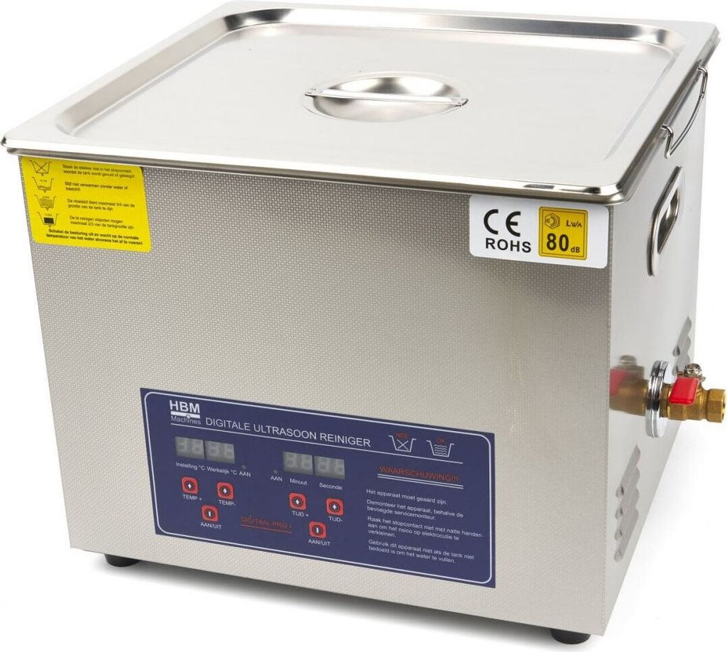 Ultraschallreiniger Ultraschallreinigungsgerät 15L 230V 360W Vibrationsreiniger
