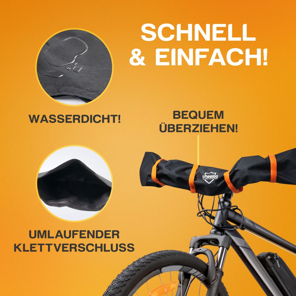 WHEELOO Lenkerschutzhülle Ebike Transportschutz I Produktbild 5
