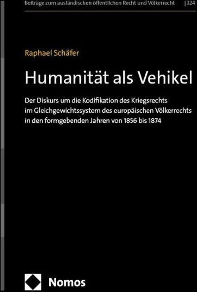 Humanität als Vehikel : Édition de luxe avec analyses éthiques de pointe