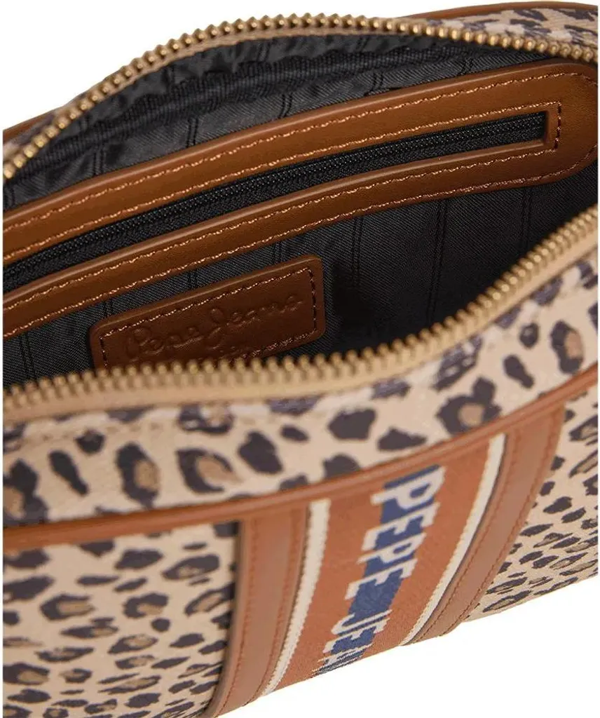 Sac Pepe Jeans compact beige : rangez vos affaires sans encombre
