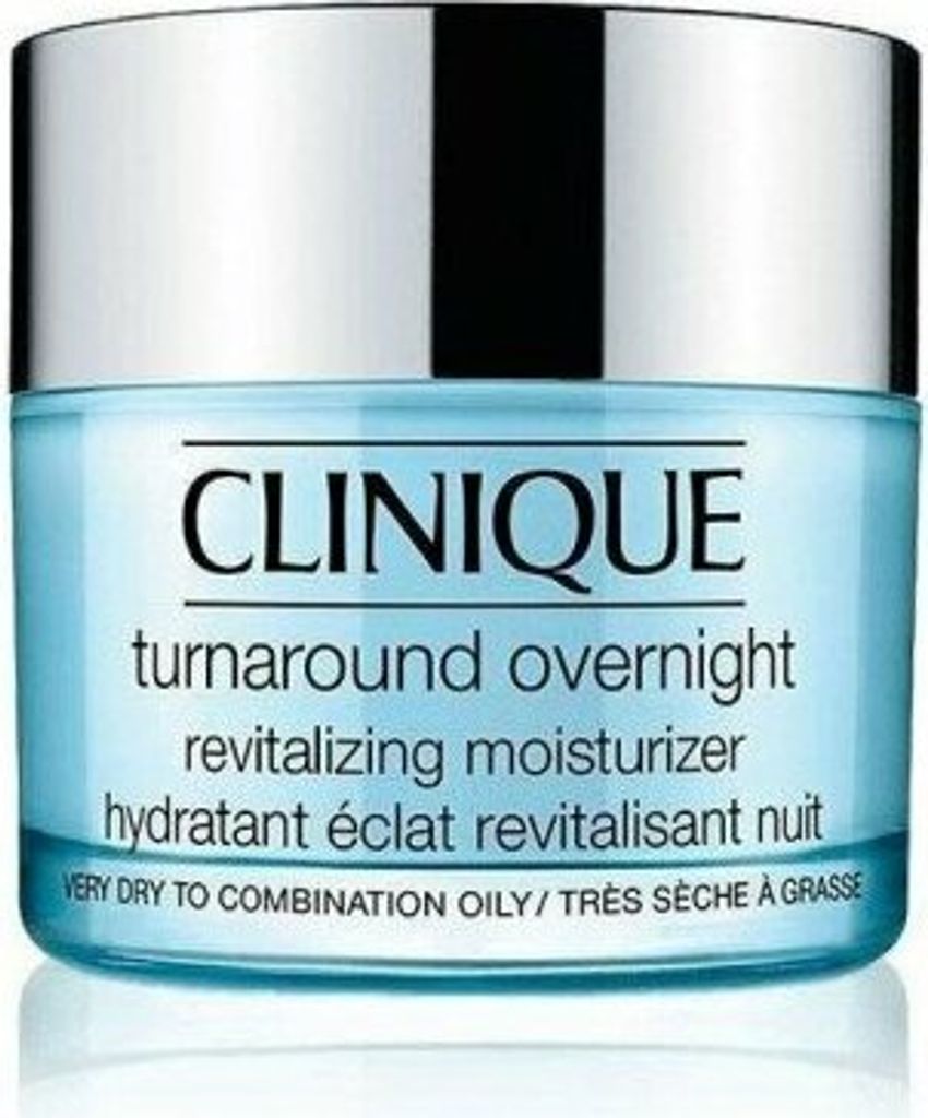 Clinique Turnaround Overnight Revitalizing Moisturizer, Frauen, 50 ml, Creme, normale Haut, Feuchtigkeitsspendend, Aufpolsterung, Glättend, Behälter