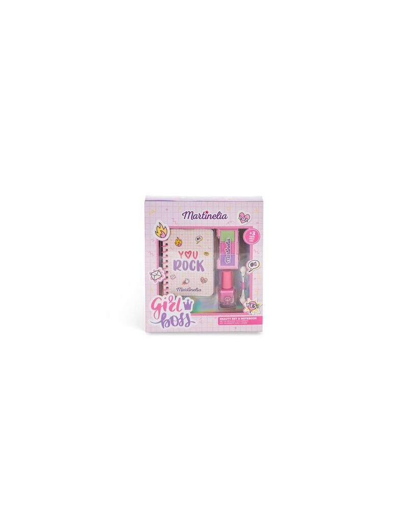 Martinelia SUPER GIRL BEAUTY SET & NOTEBOOK 4 Stck