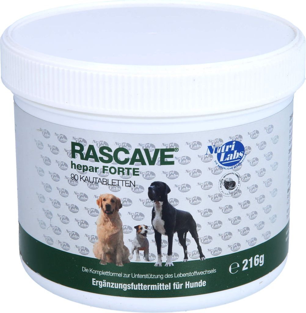 NutriLabs Rascave hepar forte 90 Kautabletten | Produktbild 