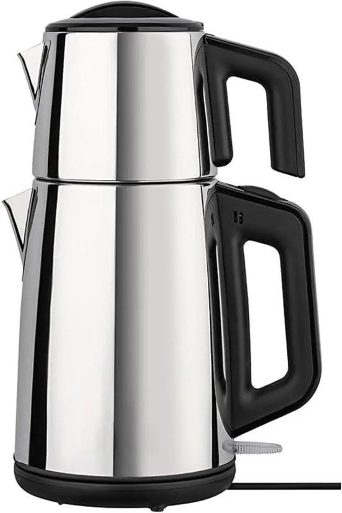 Théière électrique gratifiante à infusion contrôlée et carafe en verre