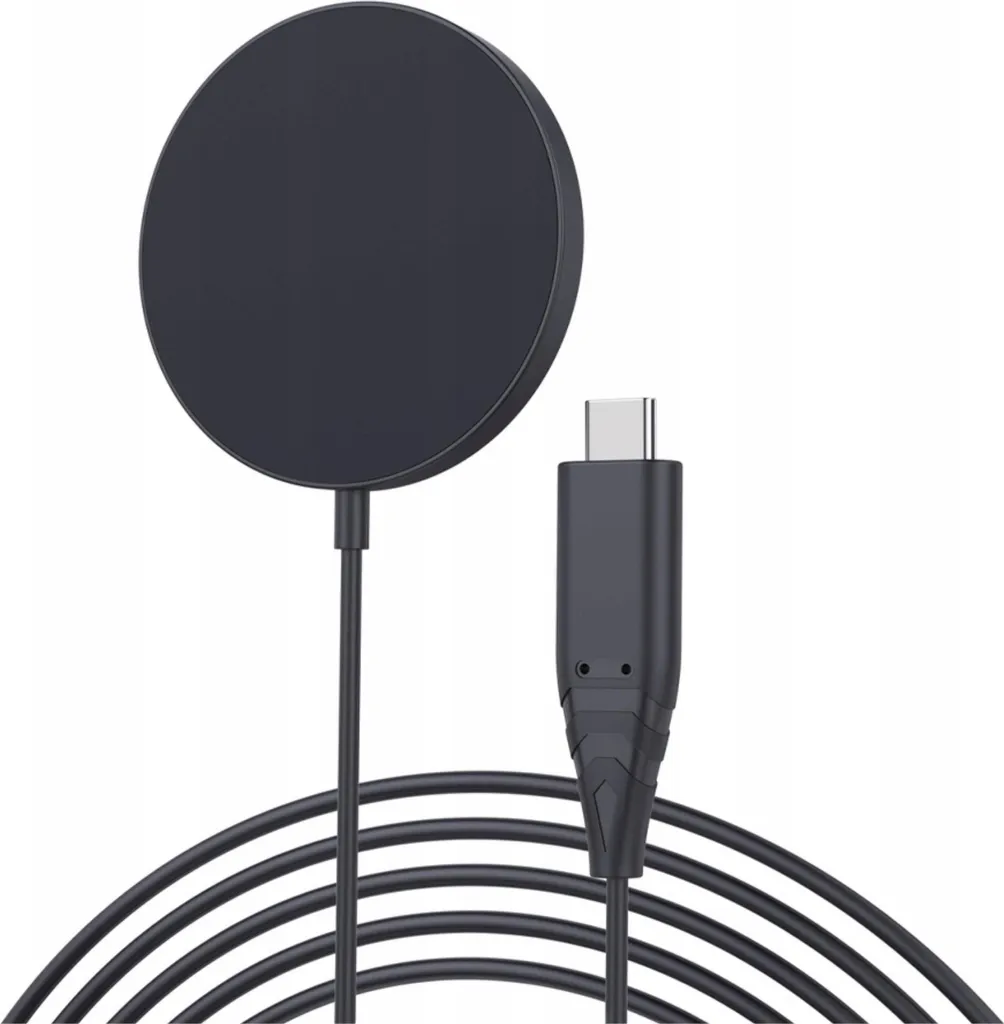 Choetech 15W MagSafe belaidis magnetinis įkroviklis iPhone 12/13/14 , juodas (T518 BK) - 1
