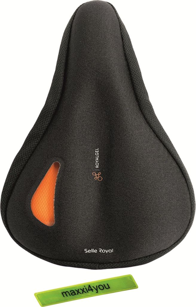 Selle Royal Royalgel Satteldecke Extra Comfort Gel Seat Größe S inkl. maxxi4you Reflexband