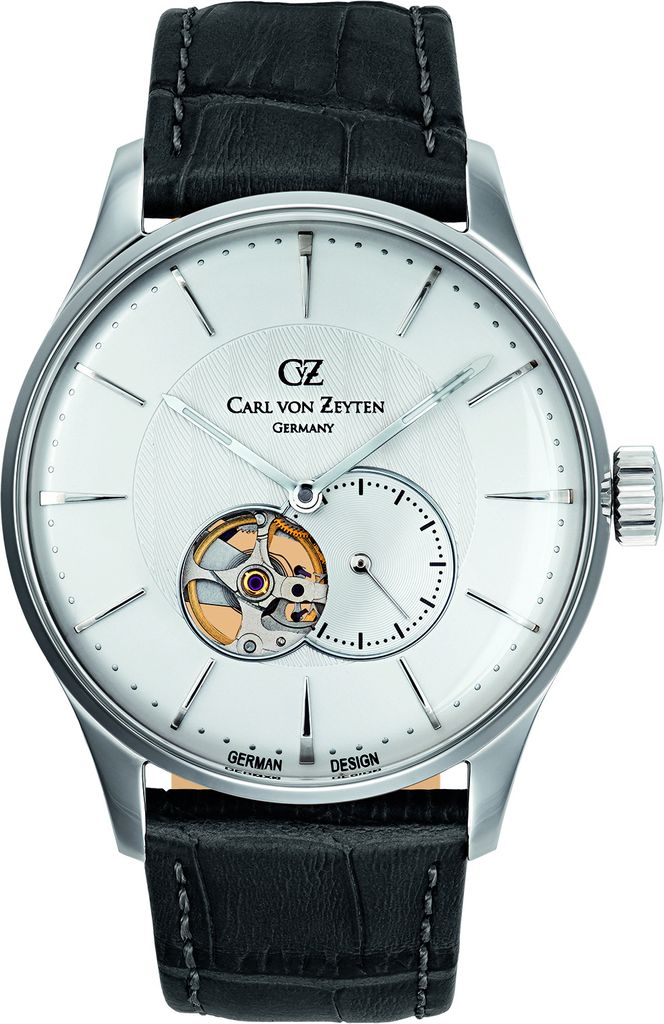 Carl von Zeyten Herren Uhr Armbanduhr Automatik Brigach CVZ0022SL