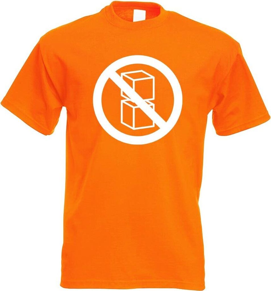 Kiwistar - T-Shirt - orange - Nicht stapeln - Pakete Motiv Bedruckt Funshirt Design Print - mit Motiv Bedruckt - Funshirt Design - Sport - Freizeit...